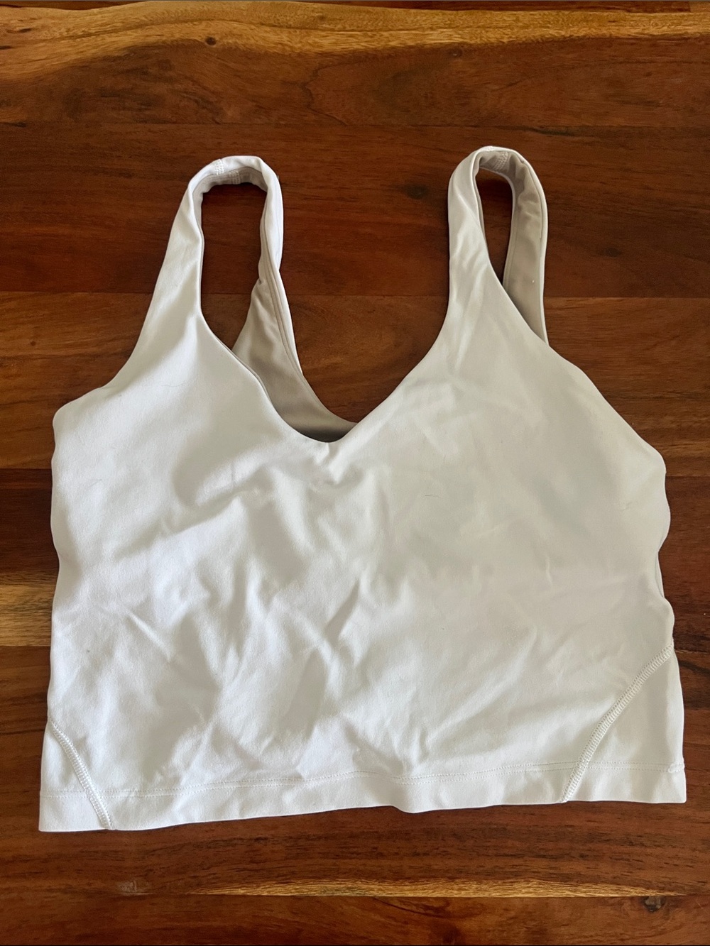 Lululemon cropped align tank - white